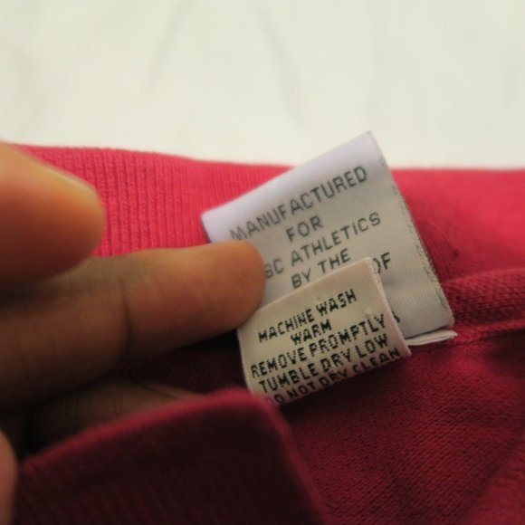VTG USC University of Southern California Team Trojans Polo Made in USA - Picture 5 of 6